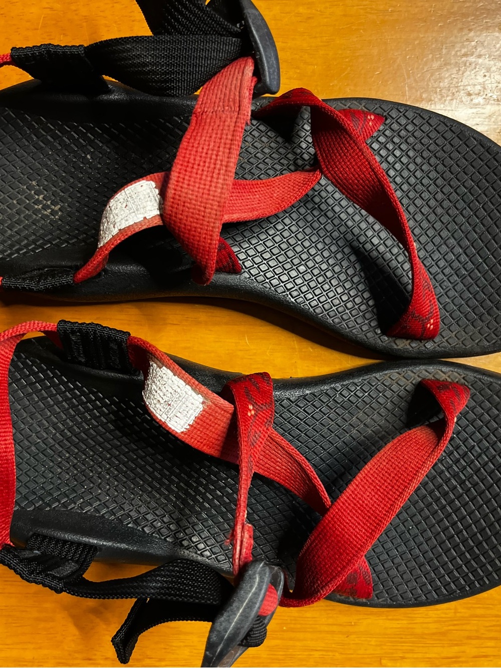 Red Chaco Sandals Size 7 - Picture 3 of 4